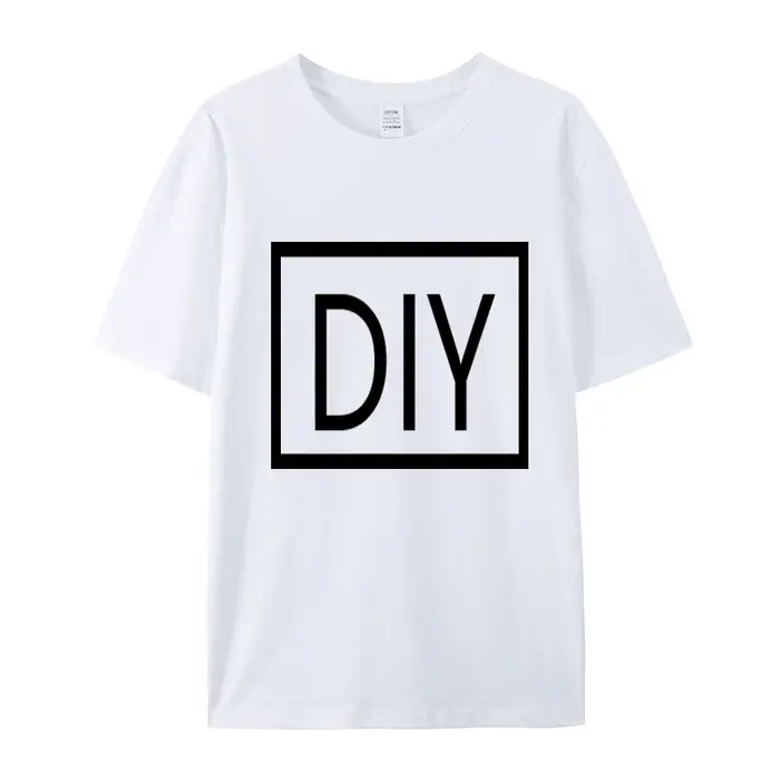 T-shirt personnalisé pour homme en 100 % coton