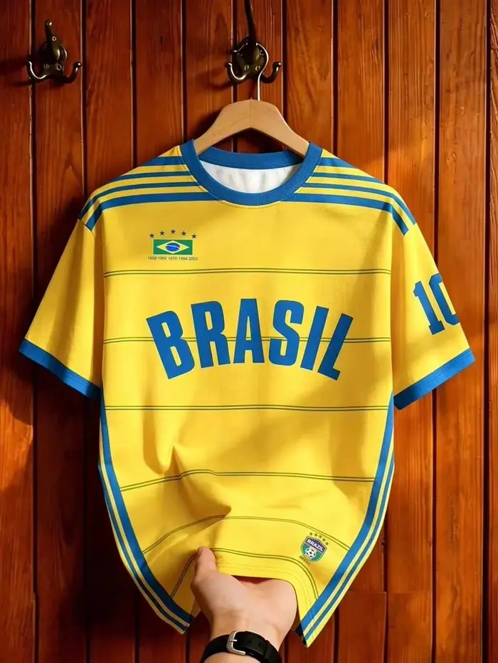T-shirt de football du Brésil