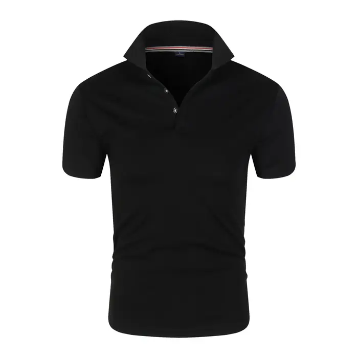Polo de couleur unie pour hommes