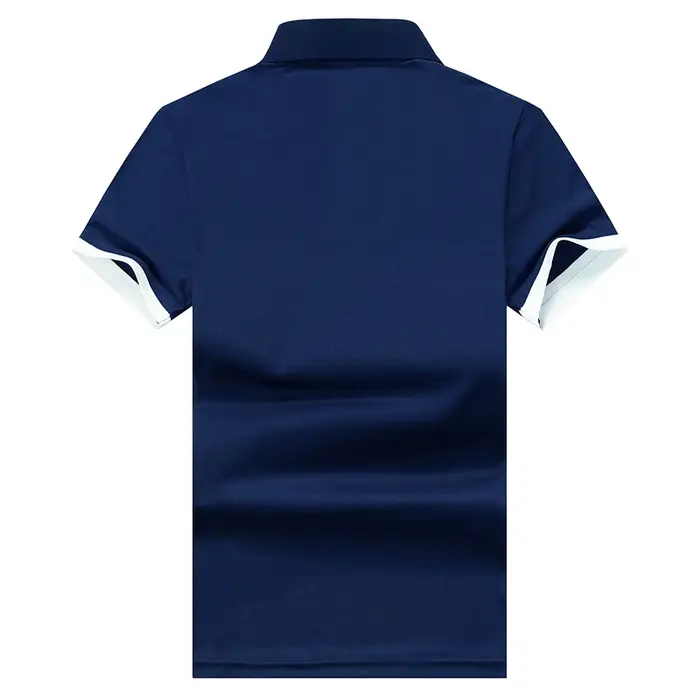 Polo décontracté à manches courtes pour homme
