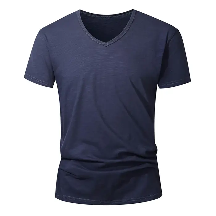 T-shirt pour homme 100% coton, manches courtes, été, noir et blanc, vêtements pour homme, doux, de h