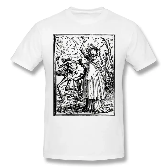 T-shirt Punk en pur coton pour hommes
