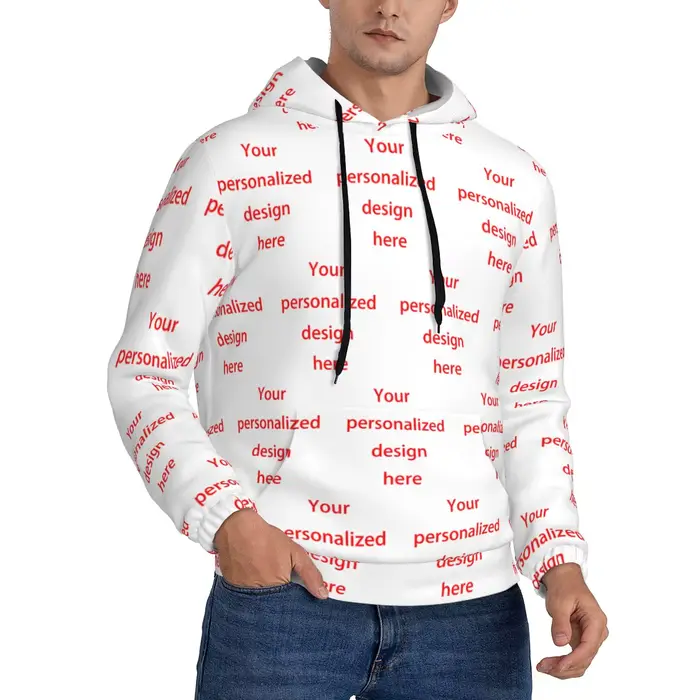 Sweat-shirts personnalisés Hip Hop à capuche pour homme et femme, manches longues, automne-hiver