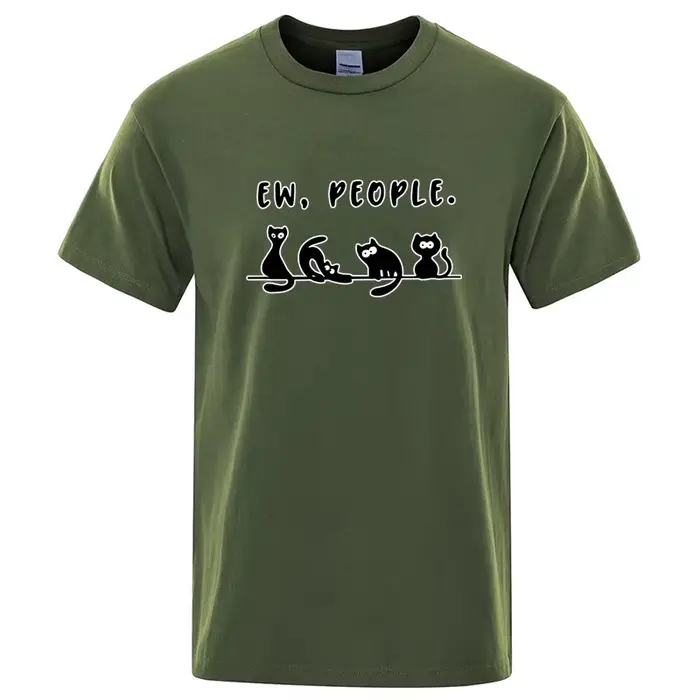 T-shirt pour homme en coton mélangé de haute qualité
