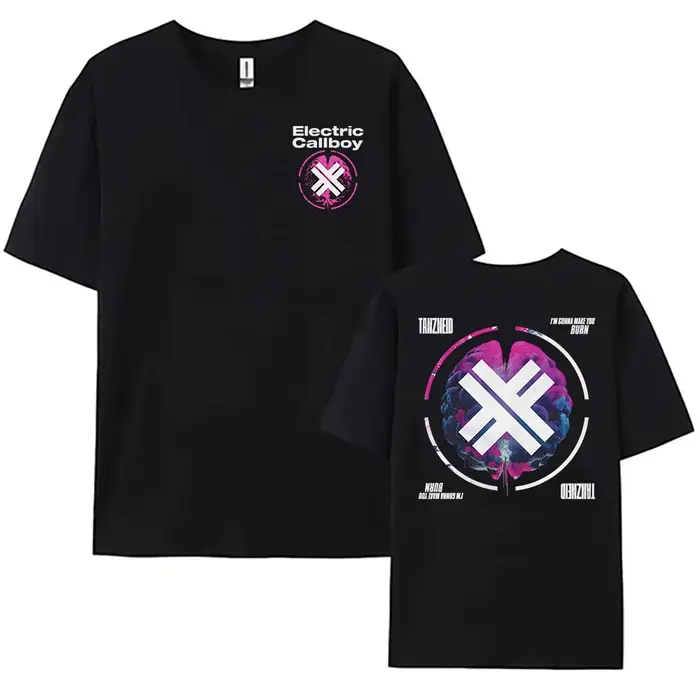 T-shirt unisexe en coton à manches courtes