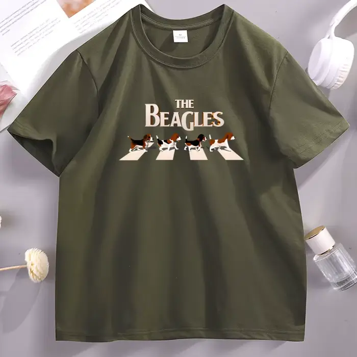 T-shirt The Beagles pour maman de Beagle