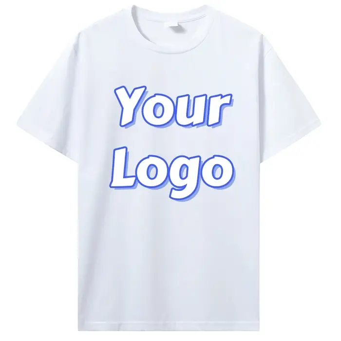 T-shirt imprimé personnalisé hommes femmes couverture en coton
