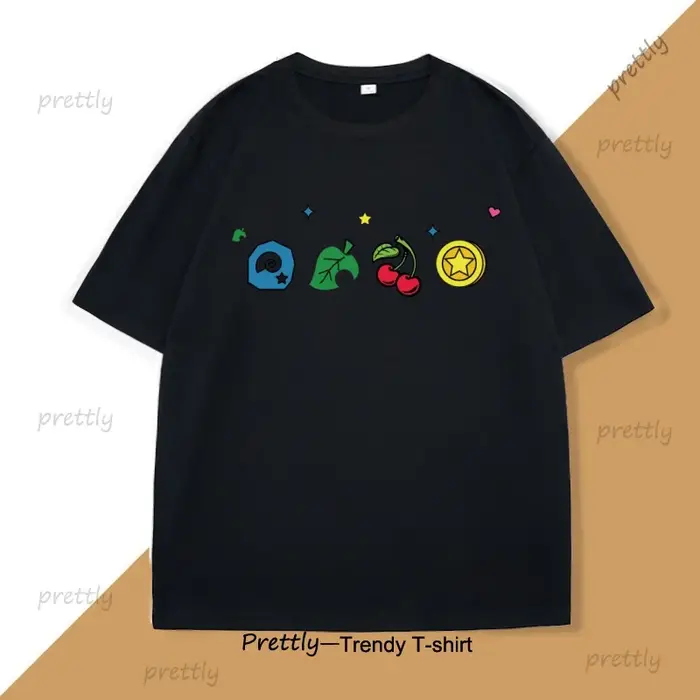 Animal-Crossing T-Shirt hommes femmes Gamer graphique T-Shirts
