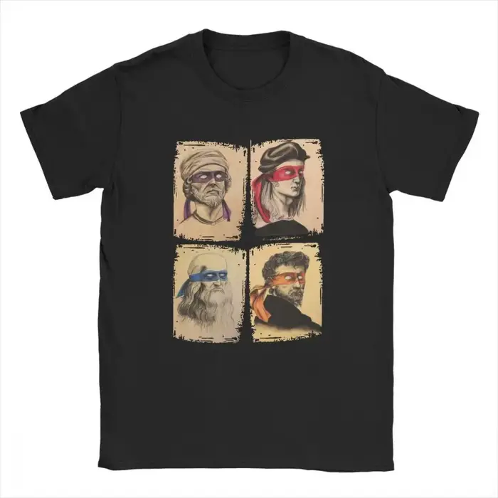 T-Shirt manches courtes col rond pour homme, humoristique, en coton, avec image imprimée