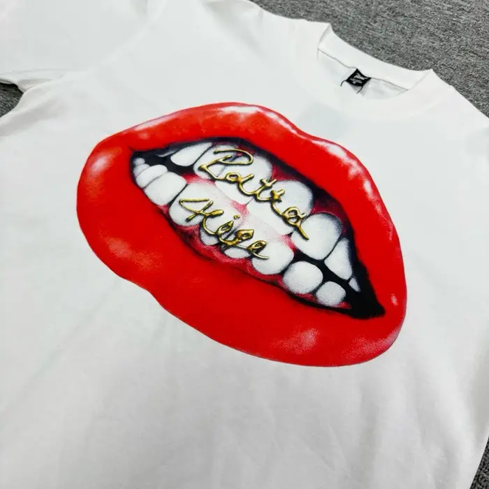 T-shirt PATTA décontracté streetwear de haute qualité, col rond, imprimé logo, manches courtes, livraison rapide