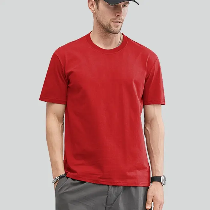 Bonne qualité T-Shirts hommes été vente coton homme t-shirt femmes manches courtes