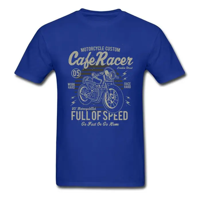 73Inboulon Full of Speed Vintage Motorcycle T Shirt