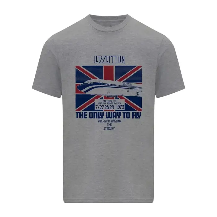 T-shirt Led Zeppelin pour hommes et femmes, vêtements gothiques d'été Y2K, mode rétro, col rond, man