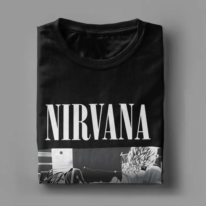T-shirt Nirvana Angel Band pour hommes