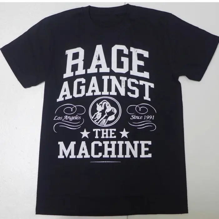 [Version thaïlandaise] "Rage Against The Machine" - T-shirt à manches courtes d'un groupe de rock sur le thème de la résistance violente