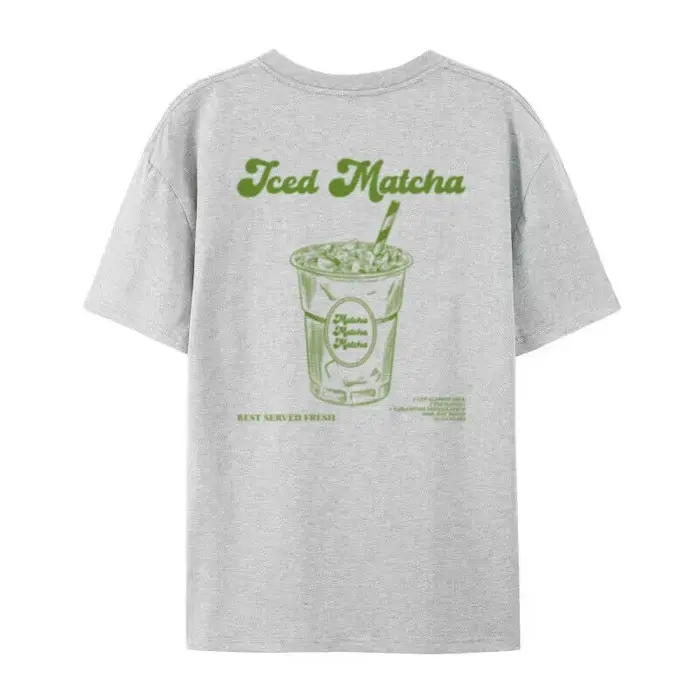 Rétro esthétique glacé Matcha T-Shirts mignon