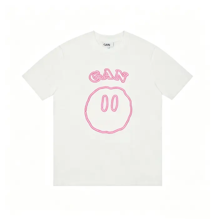 T-shirt Athleisure en Coton Doux GAN pour Femme 2026 – Haut Tendance Luxe Léger, Design Européen Pri