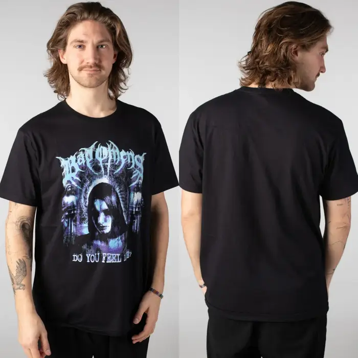 T-shirt en coton graphique Bad Omens 2026 unisexe