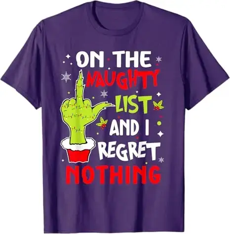 T-shirt humoristique du père Noël