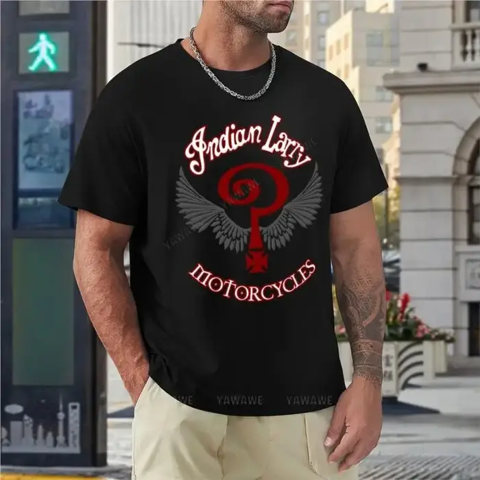 Garçons été hauts hommes T-Shirt indien Larry 15