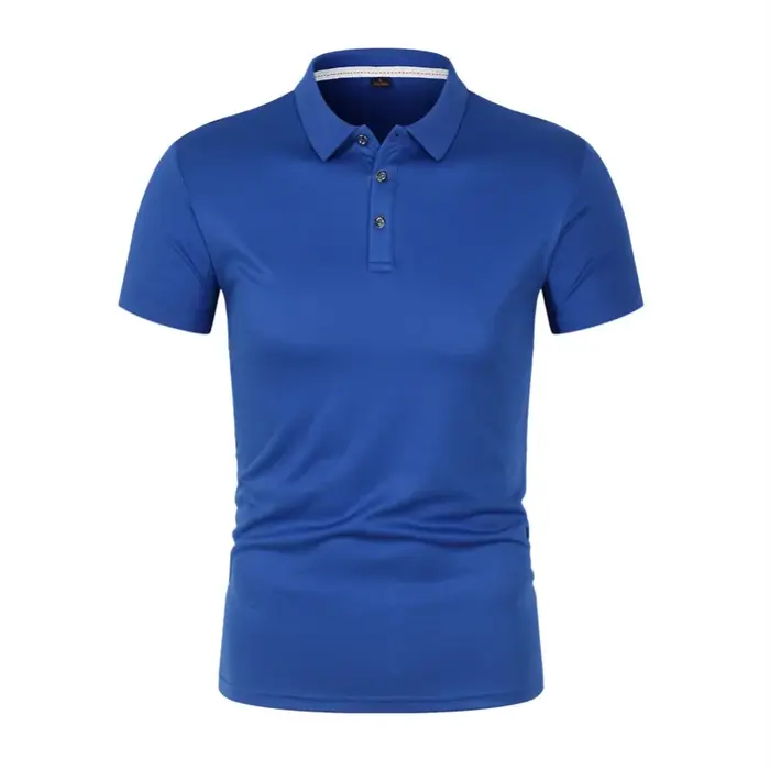 Polo à manches courtes pour hommes à séchage rapide avec chemise à revers respirante