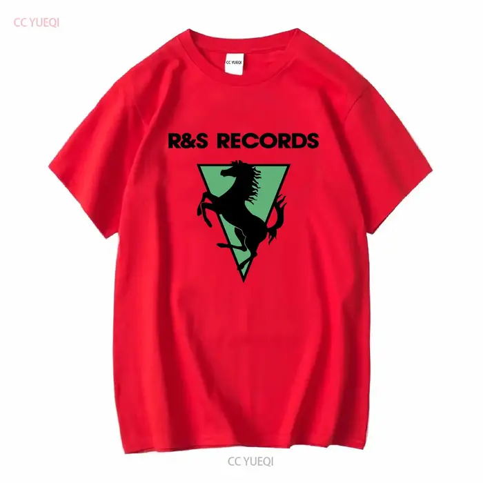 R S Records T-shirt Vintage House Music à manches longues ou courtes