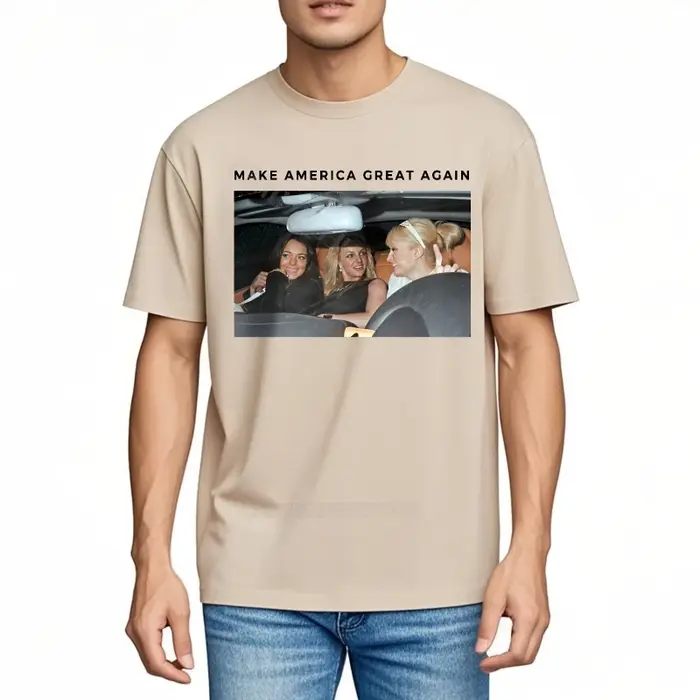 Hommes haut décontracté essentiel Teeshirts rendre l'amérique grande à nouveau Photo adulte coton t-shirt à la mode couleur unie t-shirt décontracté