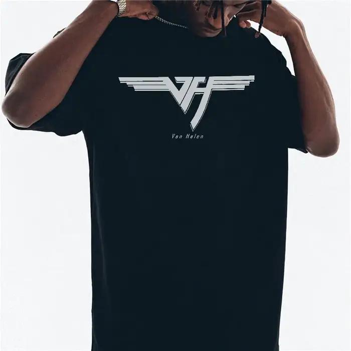 T-shirt imprimé Van Halen Band en pur coton