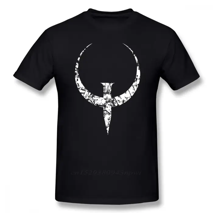 T-Shirt manches courtes homme blanc, classique et mignon, avec image de tremblement de terre, 100% c
