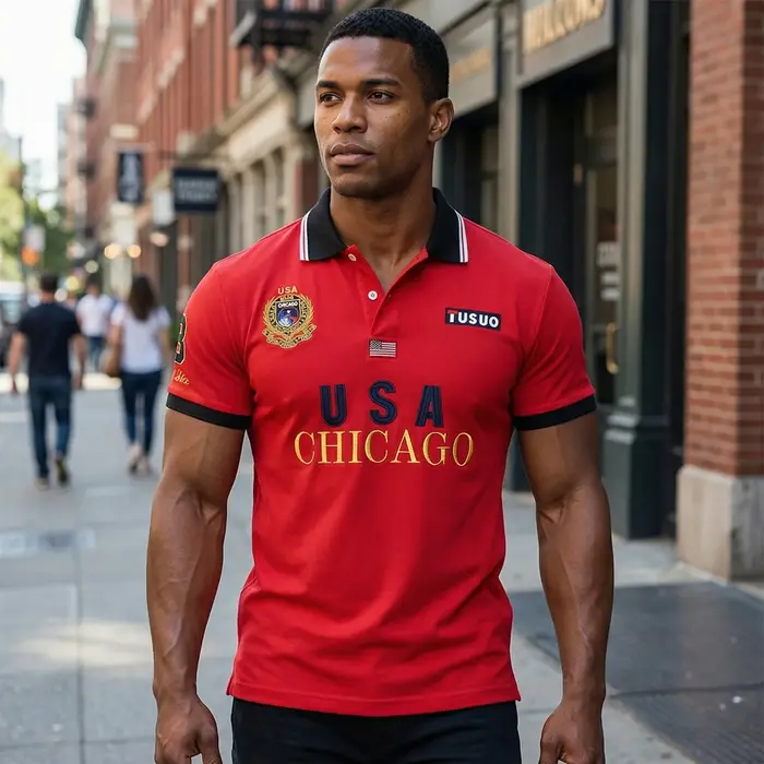 Polo en coton pour homme