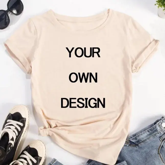 T-shirt personnalisé avec votre propre Design pour femmes