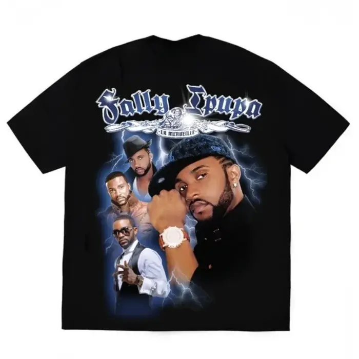 T-shirt Fally Ipupa Merch, T-shirt à manches courtes pour hommes, hauts unisexes, vêtements décontra