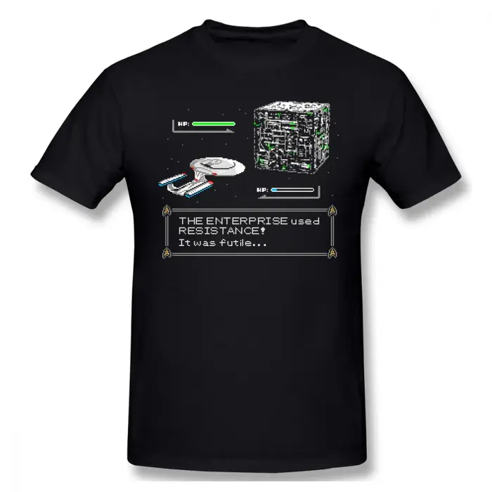 T-Shirt à Manches Courtes de Stars Treke pour Homme