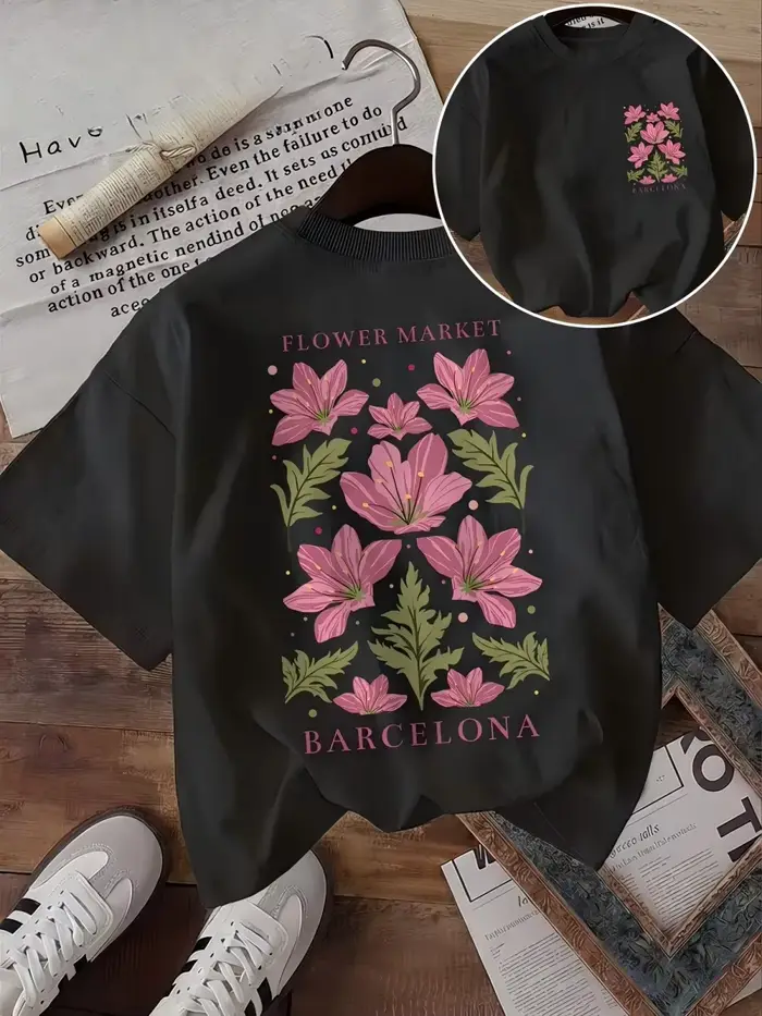 T-shirt graphique pour femmes