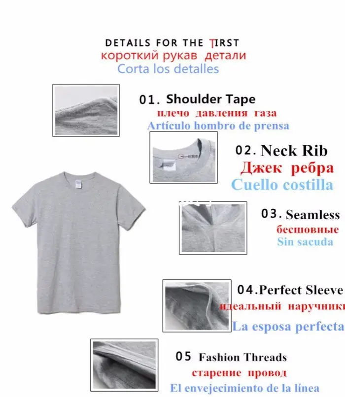 T-Shirt manches courtes col rond pour hommes