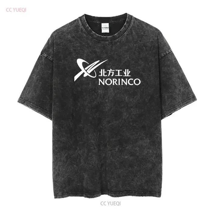 Nouveau t-shirt Norinco Logo Active TEE drôle taille S à 5XL vintage lavé homme graphique confortable unisexe vêtements de créateur