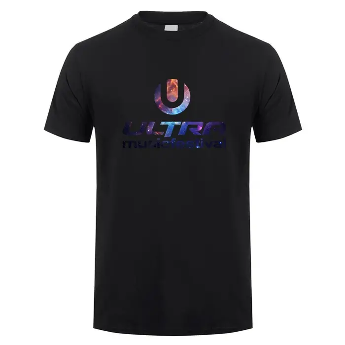 Ultra Festival de musique t-shirt hommes à manches courtes coton T-shirts été