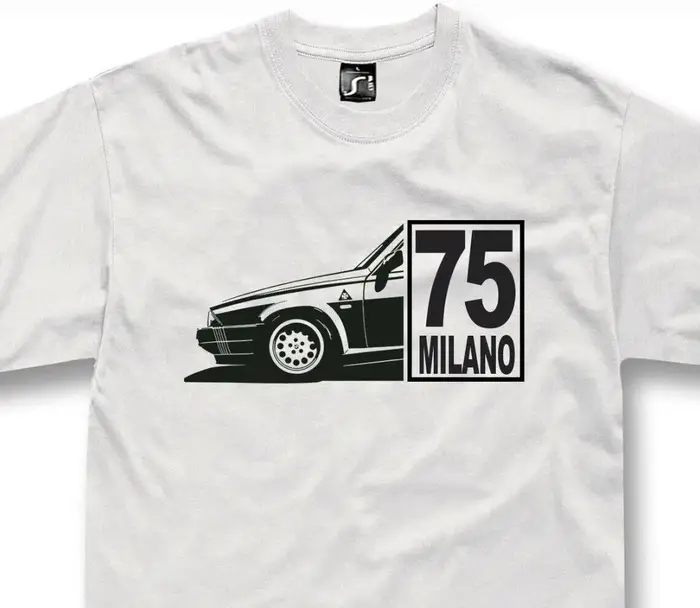 2024 Alpha S Romeo 75 Fan T-shirt Classique V Double Spark Turbine Été Pur Coton T-Shirt-S-3xl