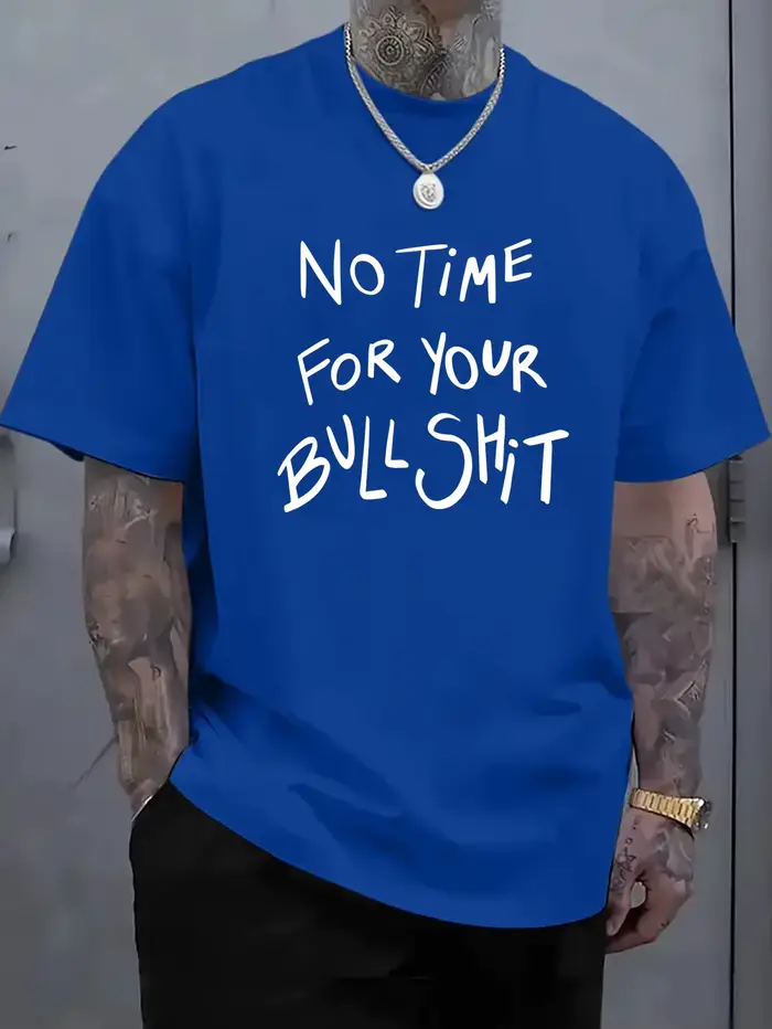 T-shirt élégant pour homme : 100 % coton