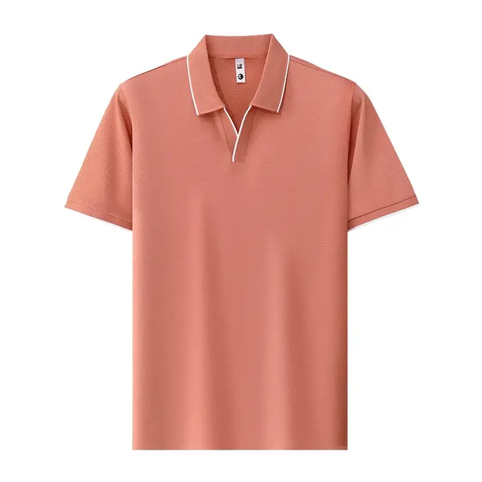 Polo pour homme avec col à revers, manches courtes décontractées, haut de golf sportif, disponible e