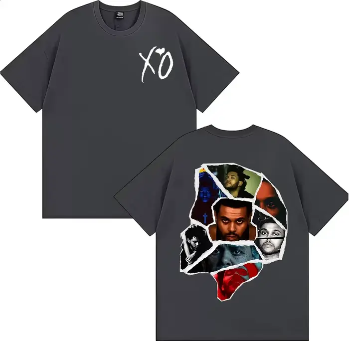 T-shirts The Weeknd After Hours Til Dawn avec l'image de la couverture de l'album