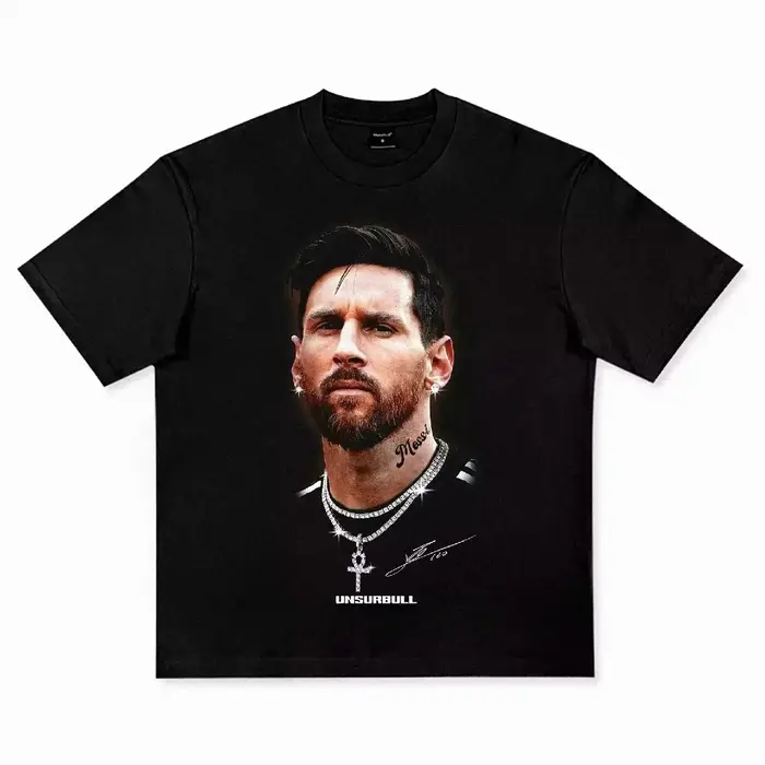 T-shirt à manches courtes imprimé Smile Star pour hommes et femmes