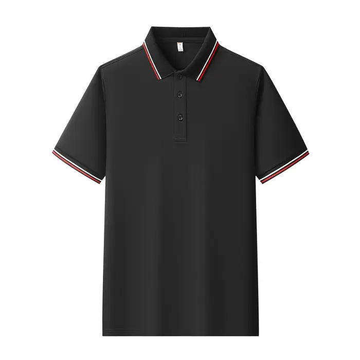 T-shirt à col polo à manches courtes, plusieurs couleurs disponibles, haut décontracté pour le burea