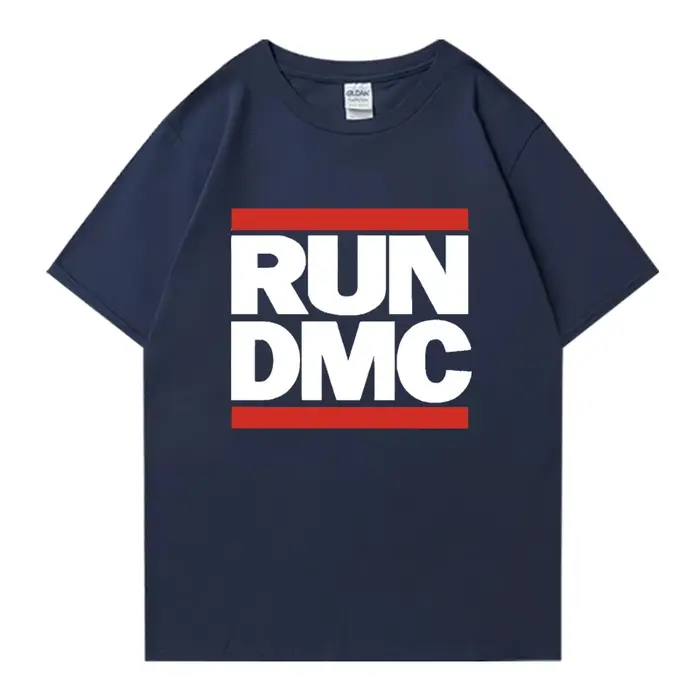 RUN DMC T-shirt à col rond avec imprimé graphique