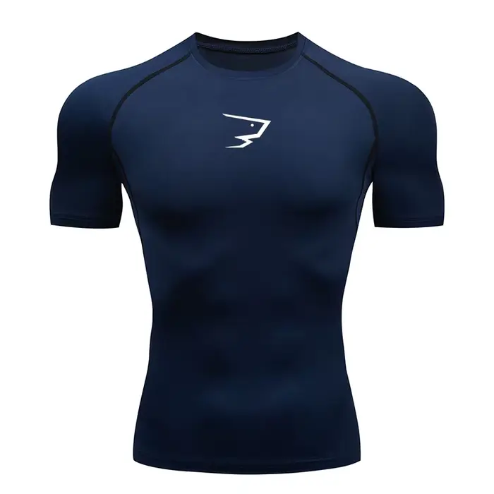 T-shirt de compression à manches courtes pour homme