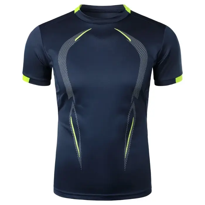 T-shirt respirant pour hommes, haut de Jogging à séchage rapide, léger, d'entraînement, de Fitness,