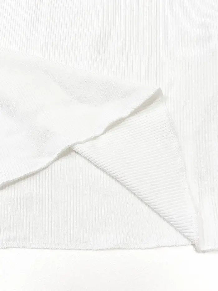T-shirt côtelé uni à demi-bouton sur le devant pour femmes, haut tendance, coupe décontractée, t-shi