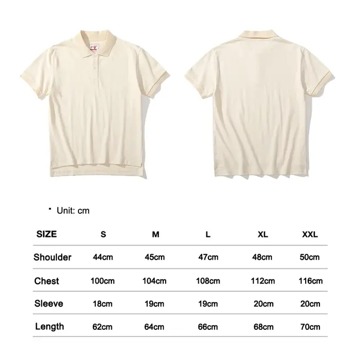Polos à manches courtes pour hommes