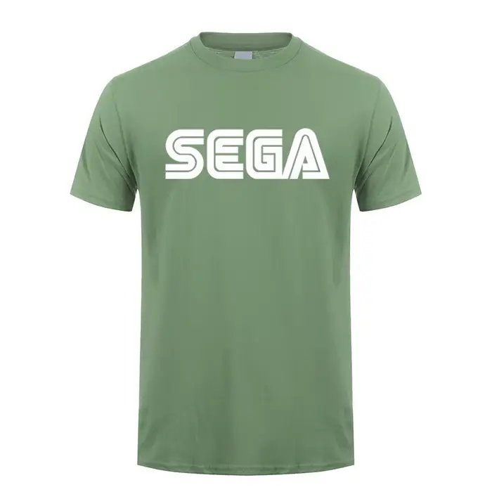 Sega t-shirts hommes décontracté coton à manches courtes été