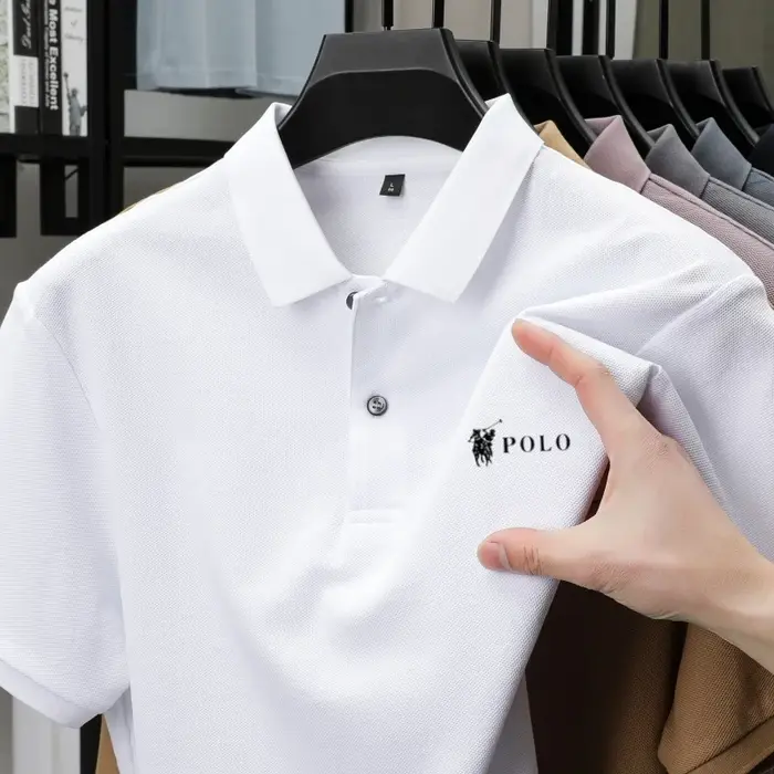 Polo classique d'été Paul Brand New Pony Design respirant pour homme